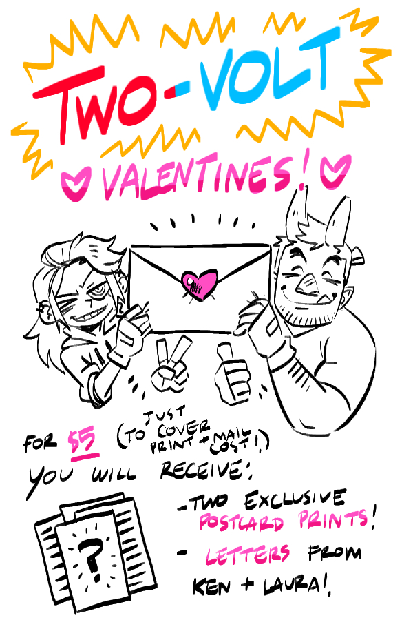 Information on ordering valentines.