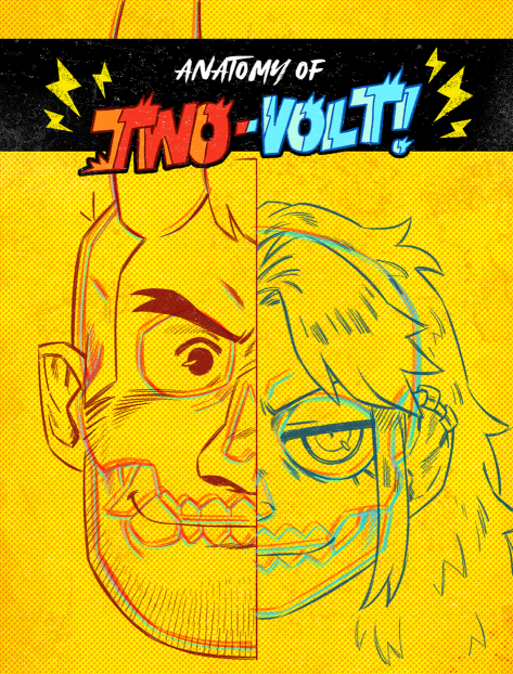 Cover of 'Anatomy of Two-Volt' Zine.